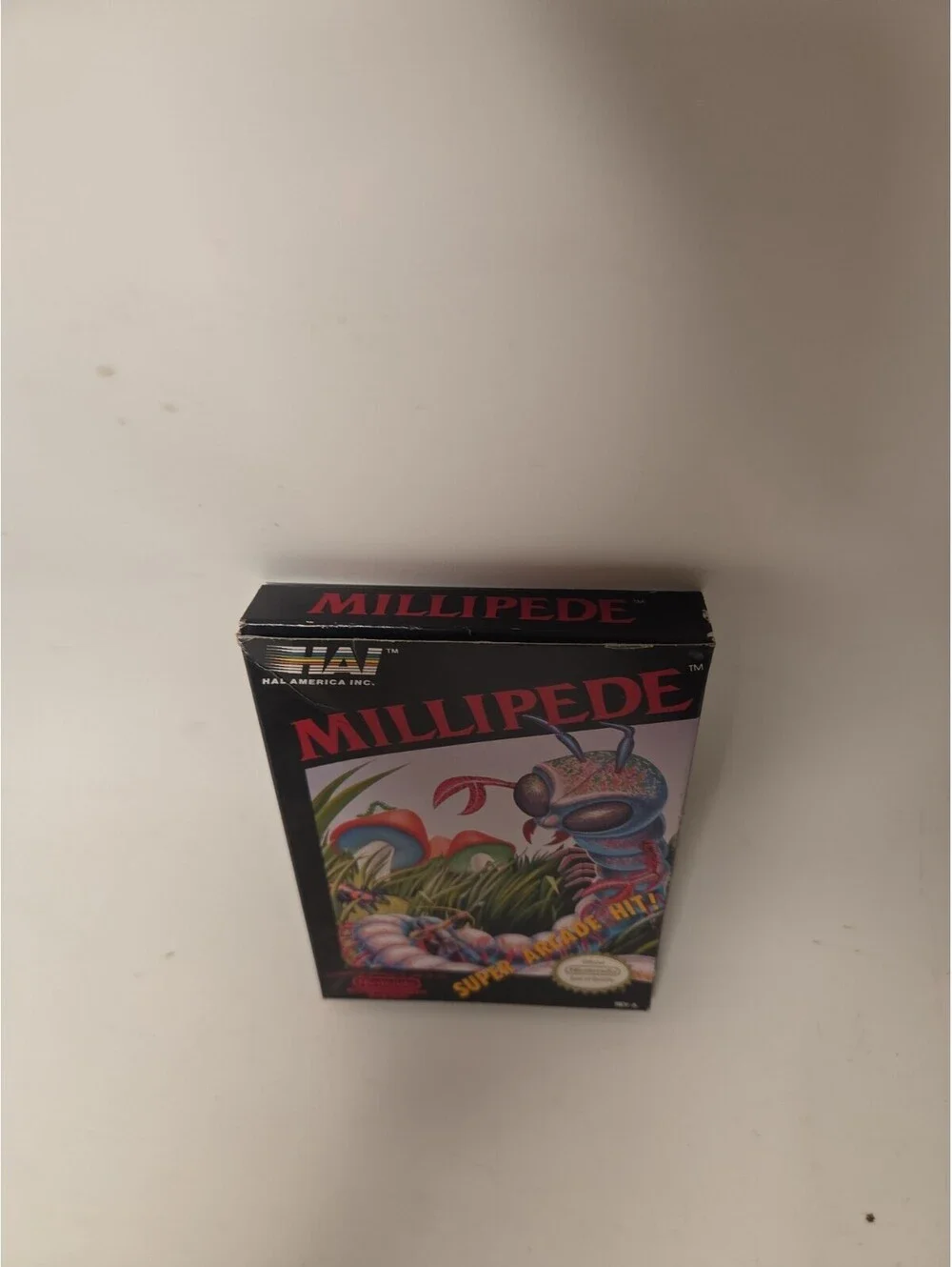 Millipede Nintendo Nes No Manual Good Shape Authentic